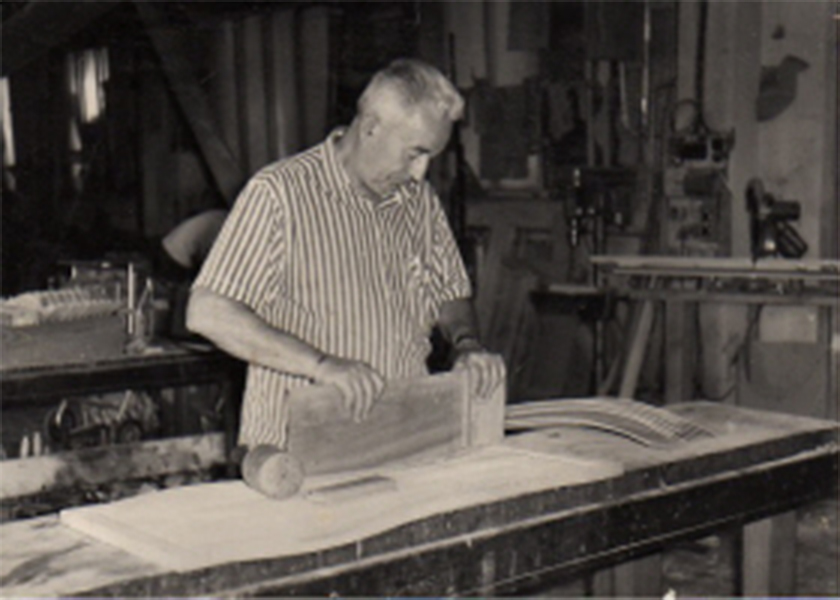 Pierre Converset, fondateur de l'entreprise en 1958