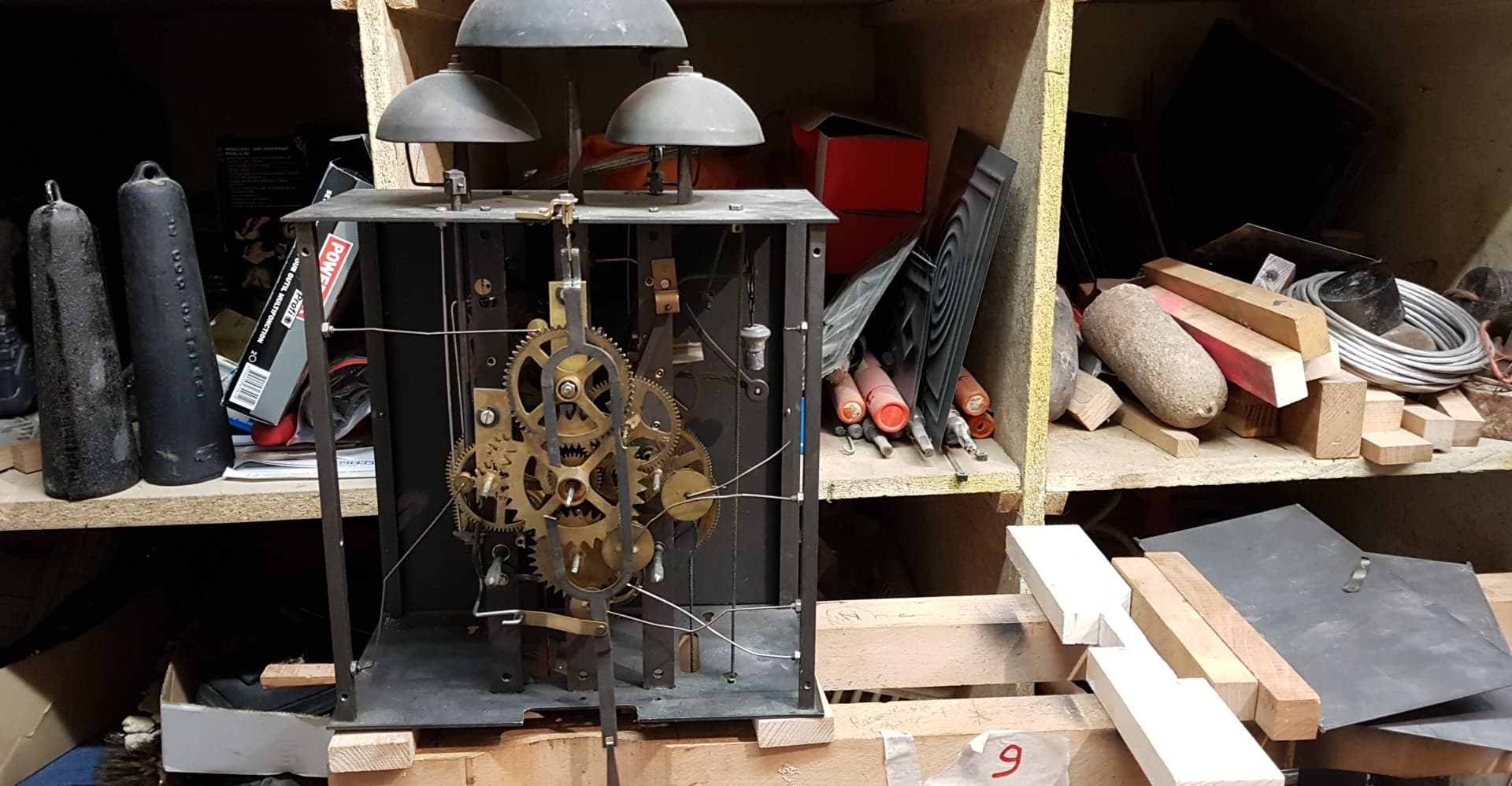 Mécanisme ancienne comtoise